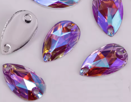 10*18 AB Resin Teardrop - See Color Options