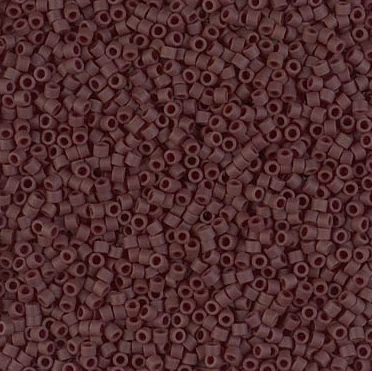 Delica 11/0 RD #1910 Espresso Opaque Matte