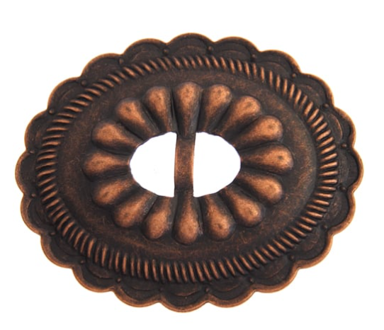 40*50mm Oval Concho, Slide On - See Color Options
