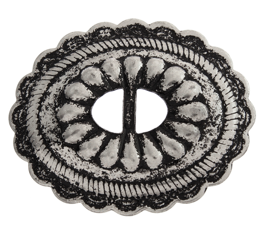 40*50mm Oval Concho, Slide On - See Color Options