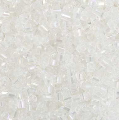10/0 2-Cut Preciosa Beads Crystal Iris