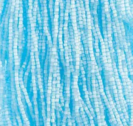 10/0 2-Cut Preciosa Beads Dyed Satin Blue Solgel