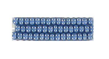 10/0 Preciosa Seed Bead Transparent Blue Luster
