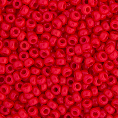 8/0 Miyuki Seed Bead Opaque Red