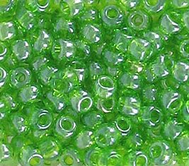 8/0 Preciosa Seed Beads Chartreuse