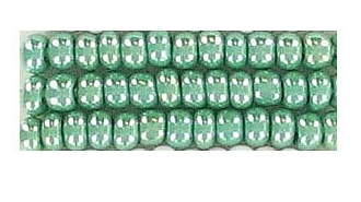 8/0 Preciosa Seed Beads Medium Green Luster