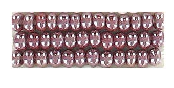 8/0 Preciosa Seed Beads Purple Luster