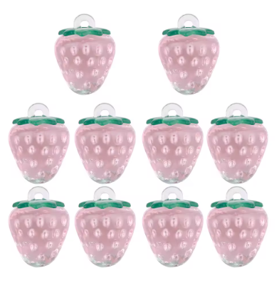 17*25mm Resin 3D Strawberry Charm