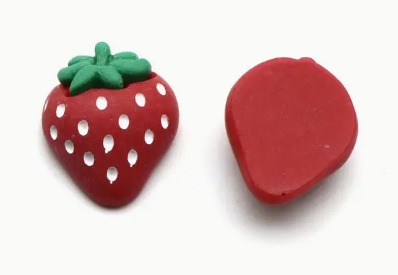 17*20mm Resin Strawberry