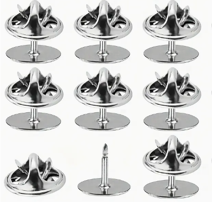 Pin Backs with Butterfly Clasps