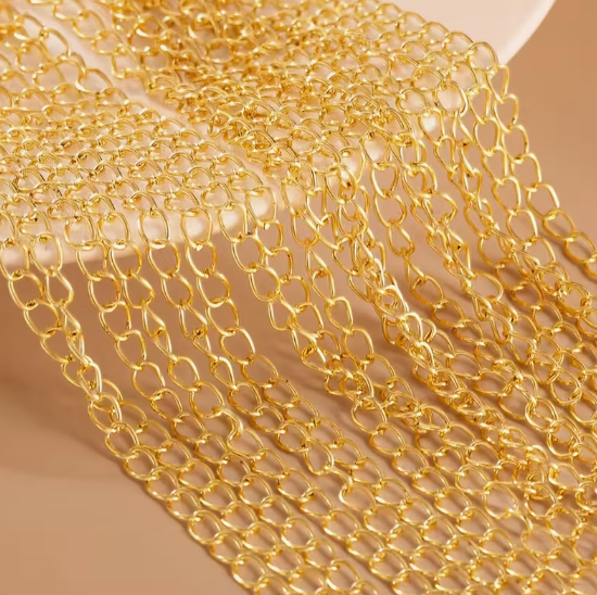 18K Gold Plated Stainless Steel O-Chain