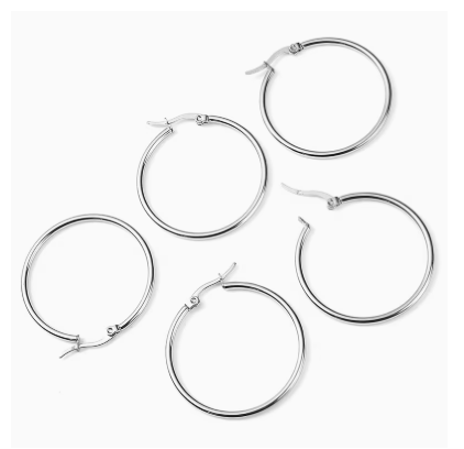 20mm Stainless Steel Hoops