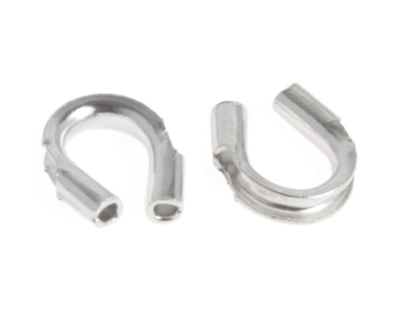 Wire Guardian 4x4mm, Rhodium LF/NF