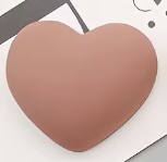 22*19 Resin Pastel Heart, Matte, Glue On