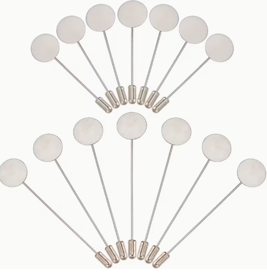 Blank Stick Pin - See Color/Size Options