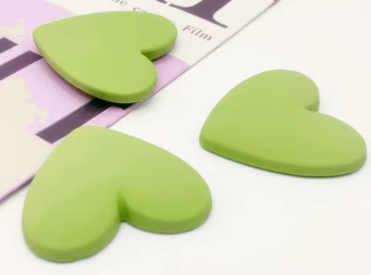 32*36 Resin Solid Color Heart, Matte - See Color Options