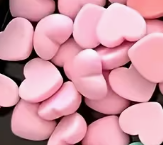 20mm Macaroon Resin Hearts - See Color Options