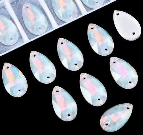 11*18mm AAAAA, AB Tear Drop - See Color Options