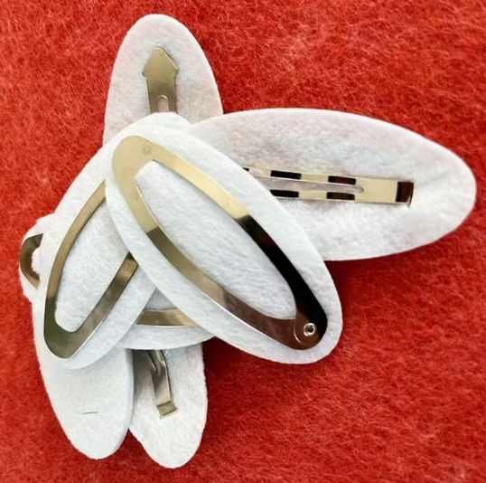 17*50mm Hair Clip with Felt