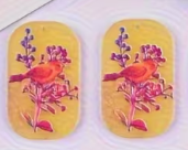 24*40mm Bird Cabochons - See Color Options