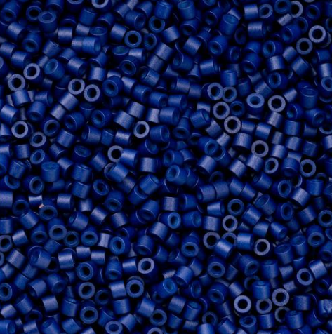 11/0 Cylin Bead, 25g Bag, Opaque Cobalt Blue