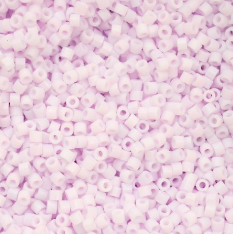 11/0 Cylin Bead, 25g Bag, Matte Macaron - Soft Lavender