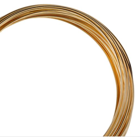 Metal Complex German Style Wire No-Tarnish RND - See Color/Size Options