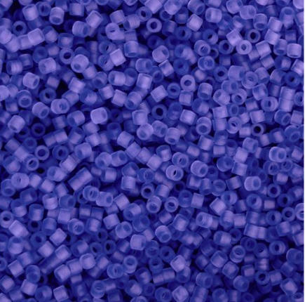 Cylin Bead 11/0 25g Bag, Purple Matte