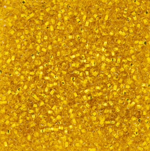 10/0 Preciosa Seed Beads, S/L Yellow