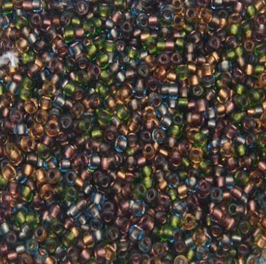 10/0 Preciosa Seed Beads, C/L Earth Tone Mix