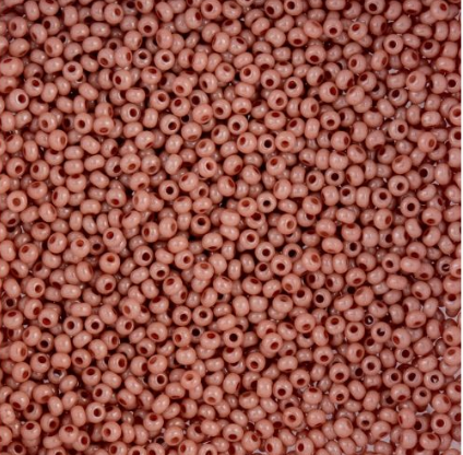 10/0 Preciosa Seed Beads Opaque Rose Sfinx
