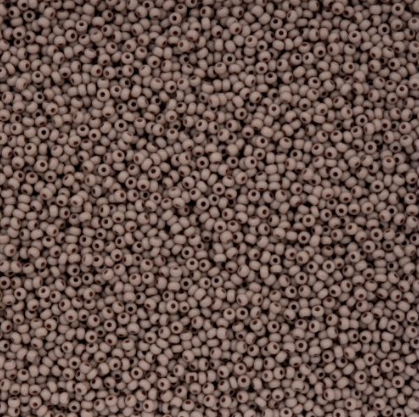 10/0 Preciosa Seed Beads, Opaque Terra Vista Mocha