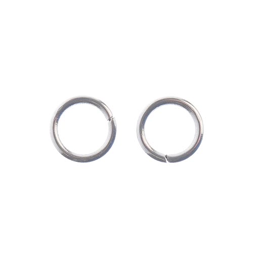 Stainless Steel Jump Ring 5mm, 100pcs