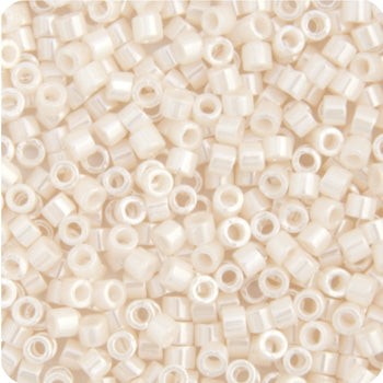 Frasco Delica 11/0 RD n.º 1539 de bizcocho blanco opaco de Ceilán de 5,2 g