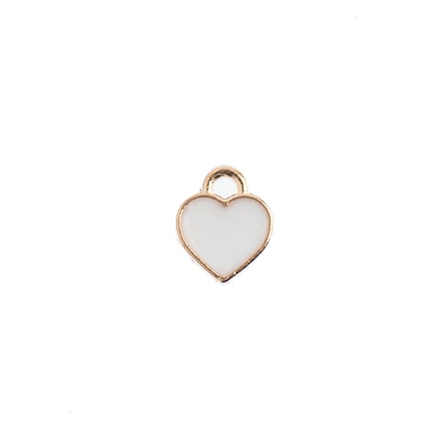 Sweet & Petite Charms 7x8mm Small Hearts - See Color Options