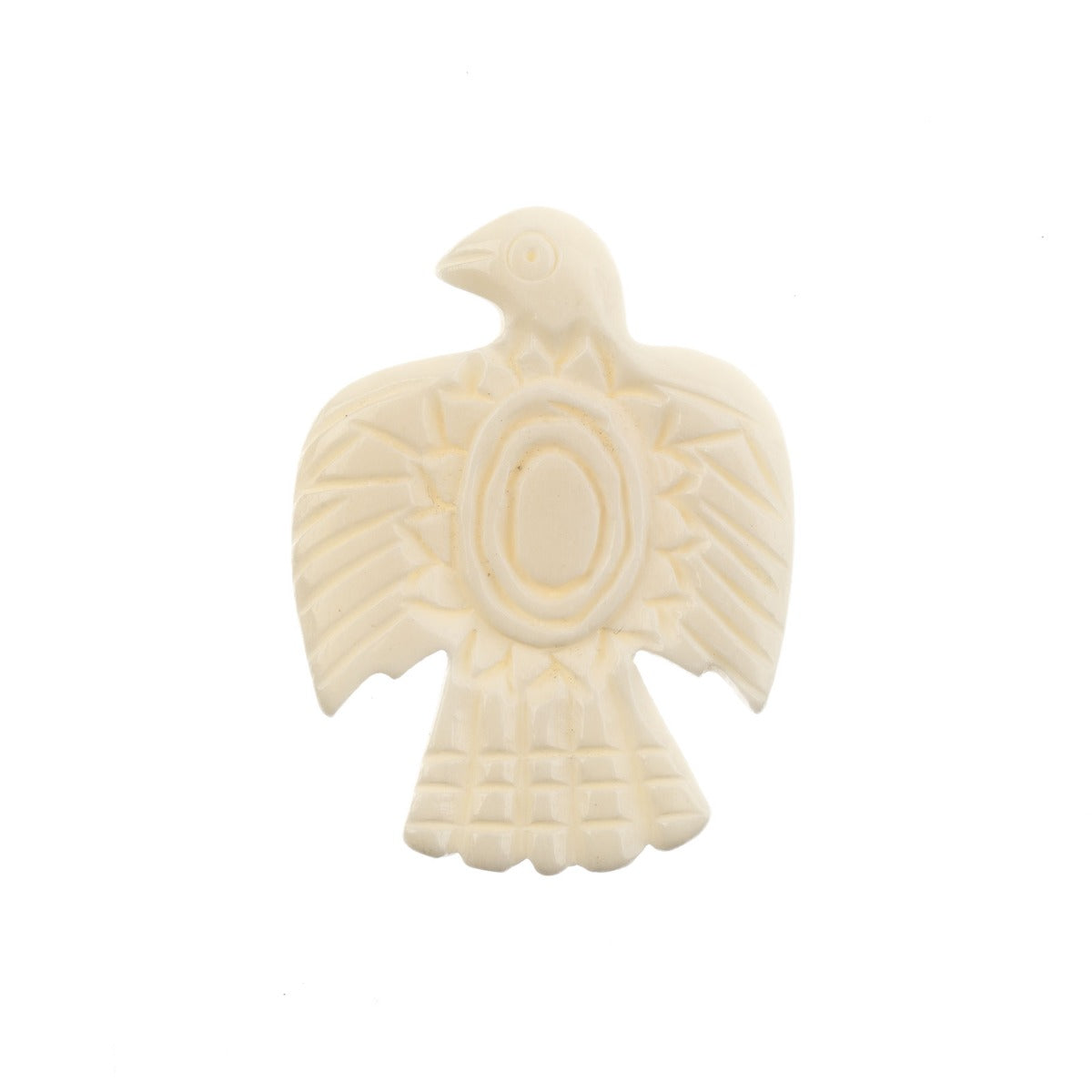 1.8*1.38in Bird, Worked on Bone