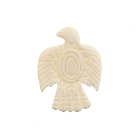 1.8*1.38in Bird, Worked on Bone