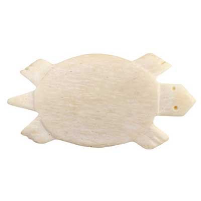2inch Turtle, Worked Bone