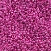 10/0 Preciosa Seed Beads Metallic Pink