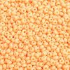 10/0 Preciosa Seed Beads Opaque Orange Matt