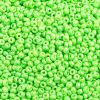 10/0 Preciosa Seed Beads Shiny Green