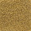 10/0 Preciosa Seed Beads Metallic Light Gold SOLGEL