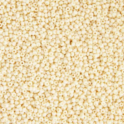 10/0 Preciosa Seed Beads Bone Solgel