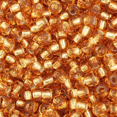 11/0 Preciosa Seed Beads S/L Gold