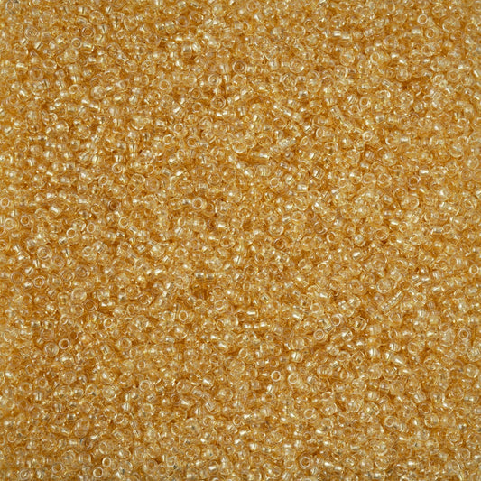 11/0 Preciosa Seed Bead Crystal Luster Beige