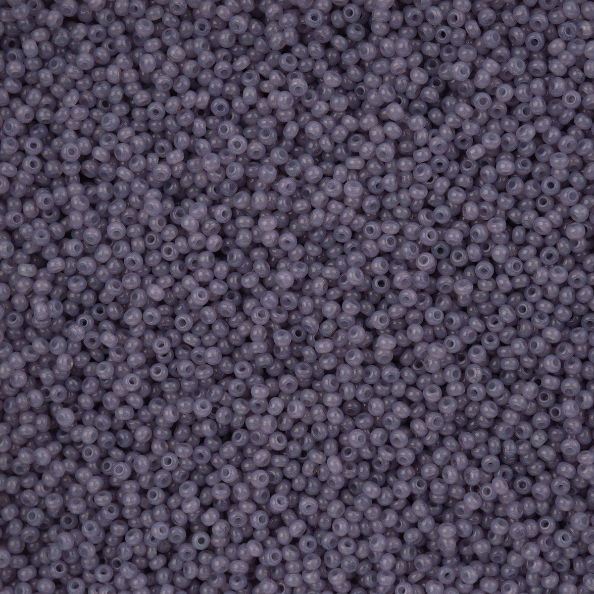 11/0 Preciosa Seed Beads Alabaster Violet