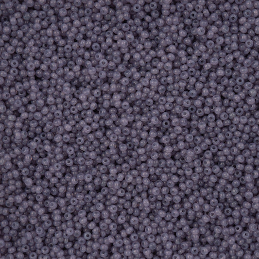 11/0 Preciosa Seed Beads Alabaster Violet