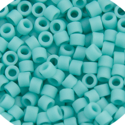 Frasco Delica 11/0 RD n.° 0759 verde turquesa mate de 5,2 g
