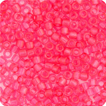 Frasco de 5,2 g con tinte transparente Delica 11/0 RD n.° 1308 Pink Bubble Gum