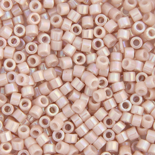 Frasco Delica 11/0 RD n.º 1505 color champán rosado opaco AB de 5,2 g